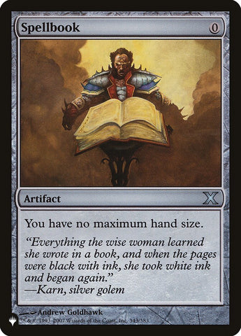 Spellbook [The List] - The Mythic Store | 24h Order Processing