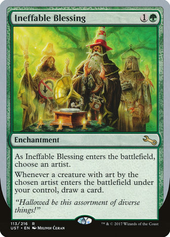 Ineffable Blessing ("choose an artist") [Unstable] - The Mythic Store | 24h Order Processing