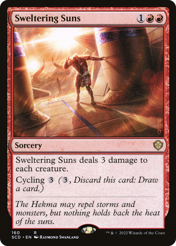 Sweltering Suns [Starter Commander Decks] - The Mythic Store | 24h Order Processing