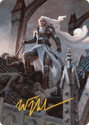 Thalia, Heretic Cathar Art Card (Gold-Stamped Signature) [Innistrad Remastered Art Series] - The Mythic Store | 24h Order Processing