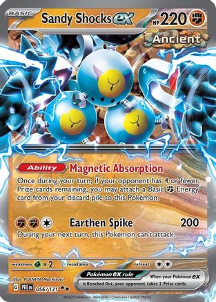 Sandy Shocks ex (056/131) [Scarlet & Violet: Prismatic Evolutions] - The Mythic Store | 24h Order Processing