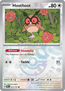 Hoothoot (077/131) (Master Ball Pattern) [Scarlet & Violet: Prismatic Evolutions] - The Mythic Store | 24h Order Processing
