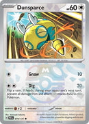 Dunsparce (079/131) (Master Ball Pattern) [Scarlet & Violet: Prismatic Evolutions] - The Mythic Store | 24h Order Processing
