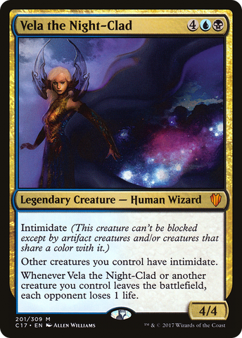 Vela the Night-Clad [Commander 2017] - The Mythic Store | 24h Order Processing