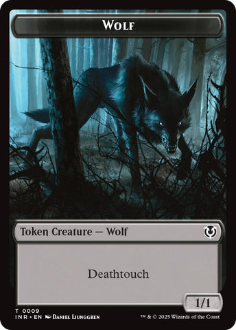 Wolf (0009) // Wolf (0018) Double-Sided Token [Innistrad Remastered Tokens] - The Mythic Store | 24h Order Processing