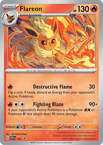 Flareon (SVP167) [Scarlet & Violet: Black Star Promos] - The Mythic Store | 24h Order Processing