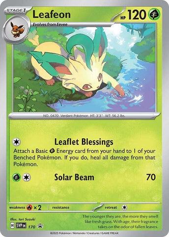 Leafeon (SVP170) [Scarlet & Violet: Black Star Promos] - The Mythic Store | 24h Order Processing