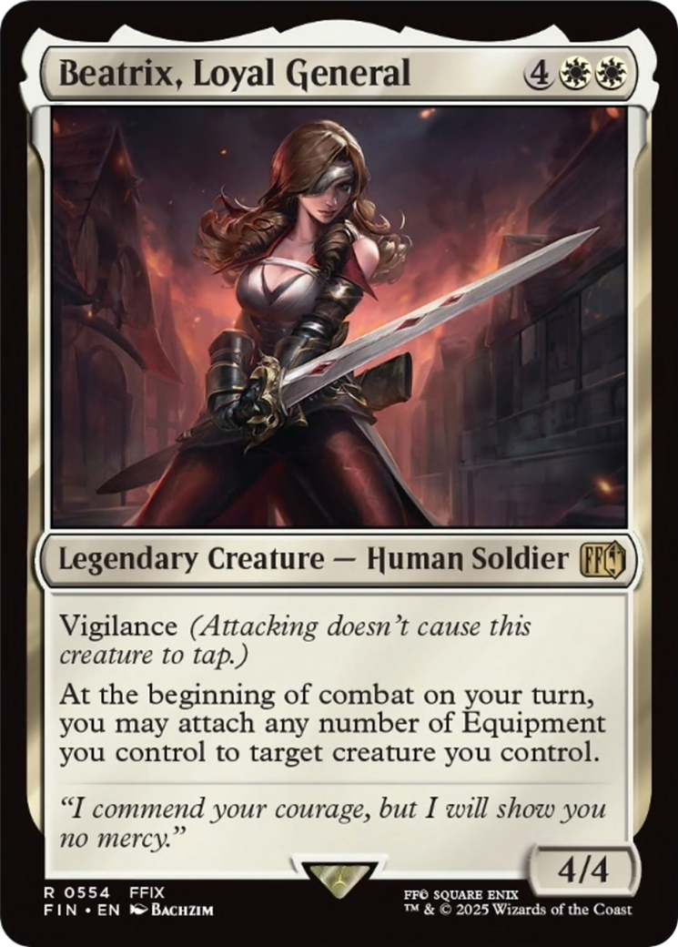 Beatrix, Loyal General [FINAL FANTASY] - The Mythic Store | 24h Order Processing
