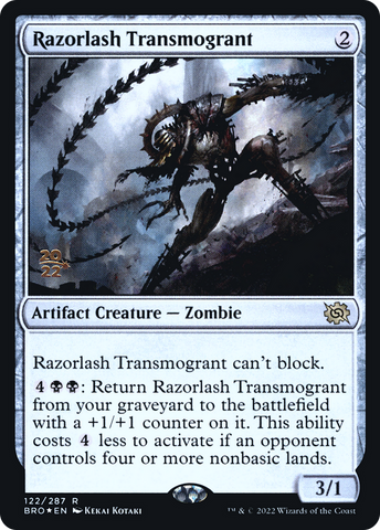 Razorlash Transmogrant [The Brothers' War Prerelease Promos] - The Mythic Store | 24h Order Processing