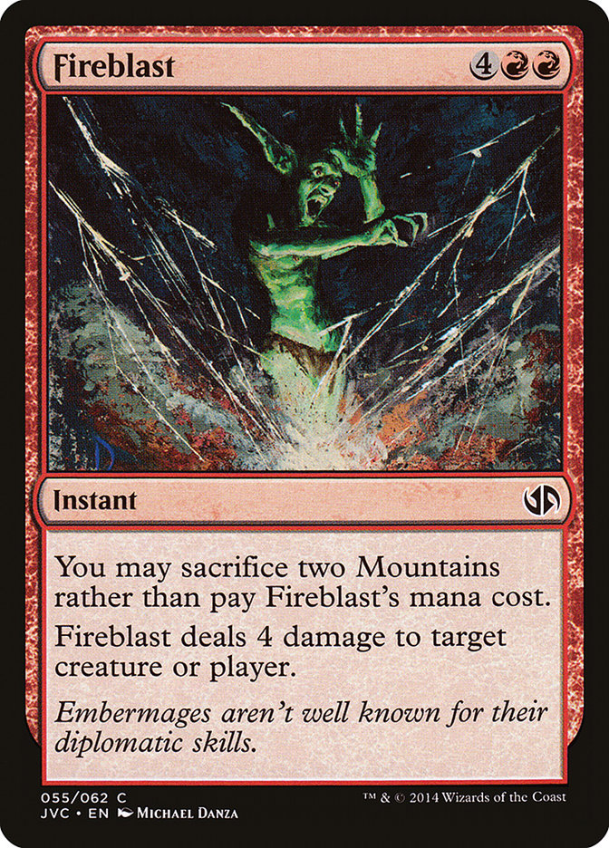 Fireblast [Duel Decks Anthology] - The Mythic Store | 24h Order Processing