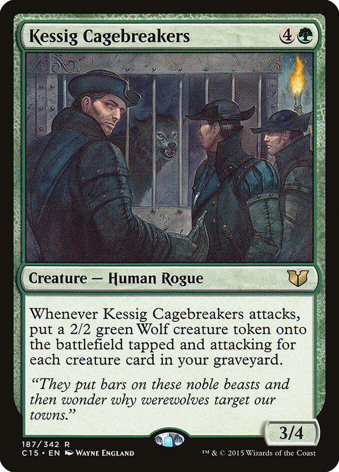 Kessig Cagebreakers [Commander 2015] - The Mythic Store | 24h Order Processing