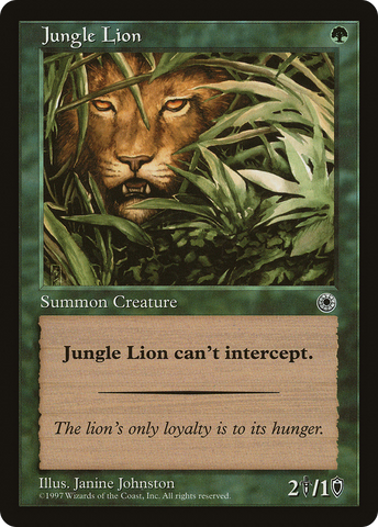 Jungle Lion [Portal] - The Mythic Store | 24h Order Processing