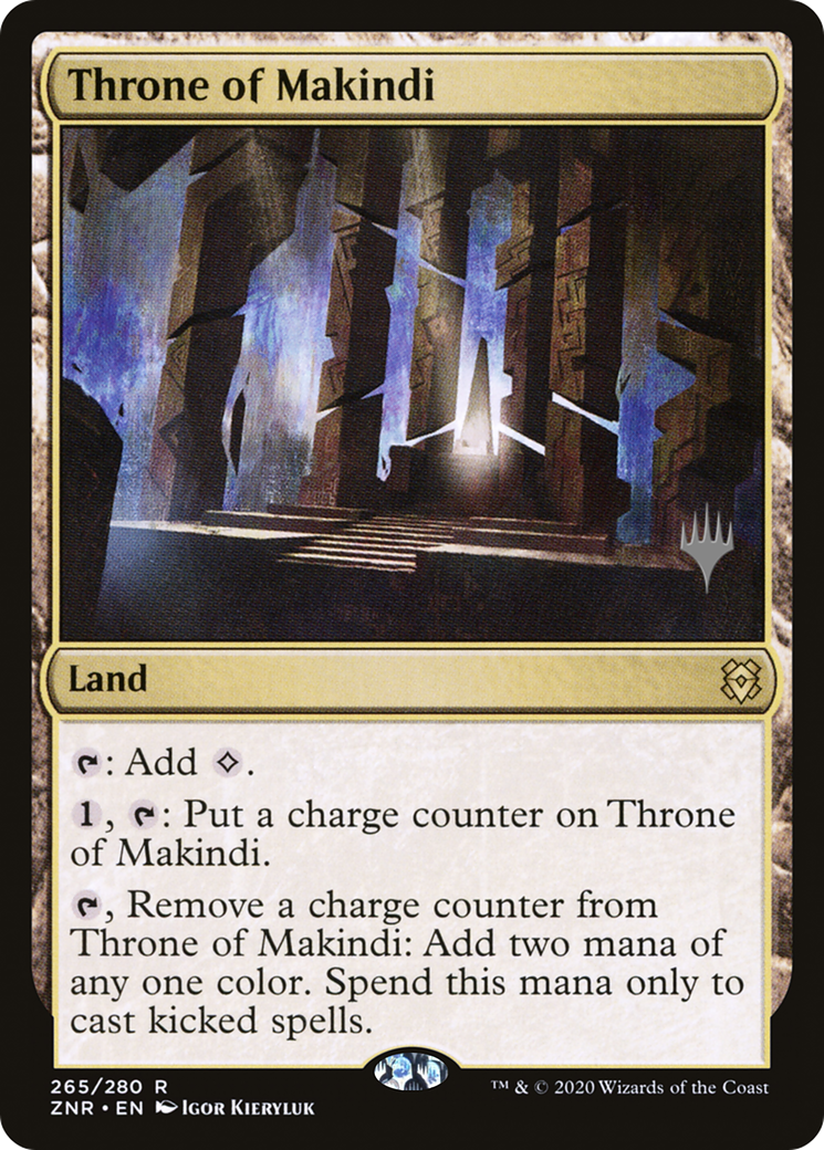 Throne of Makindi (Promo Pack) [Zendikar Rising Promos] - The Mythic Store | 24h Order Processing