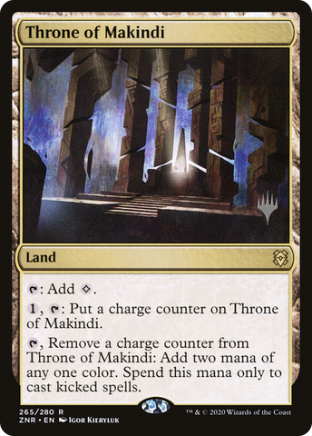 Throne of Makindi (Promo Pack) [Zendikar Rising Promos] - The Mythic Store | 24h Order Processing