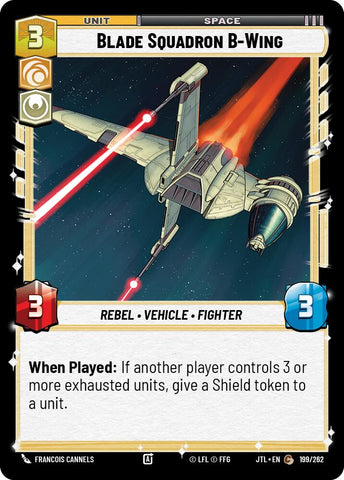 Blade Squadron B-Wing (199/262) (199/257) [Jump to Lightspeed] - The Mythic Store | 24h Order Processing