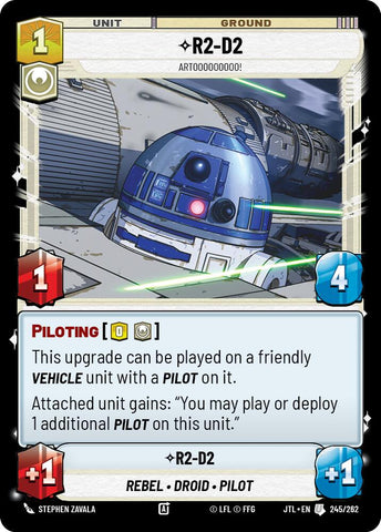 R2-D2 - Artooooooooo! (245/262) (245/257) [Jump to Lightspeed] - The Mythic Store | 24h Order Processing