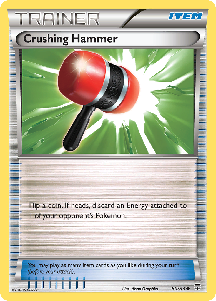 Crushing Hammer (60/83) [XY: Generations] - The Mythic Store | 24h Order Processing