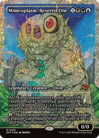 Mimeoplasm, Revered One (Showcase Fracture Foil) (Japanese) [Aetherdrift] - The Mythic Store | 24h Order Processing
