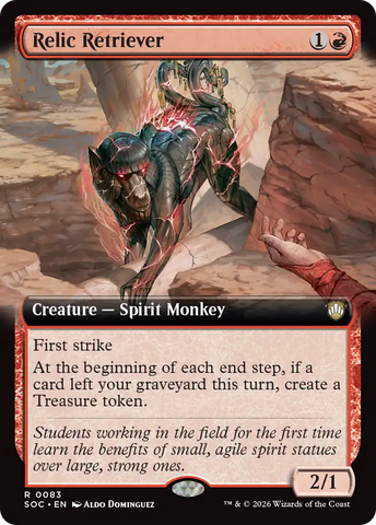 Relic Retriever (Extended Art) [Secrets of Strixhaven Commander] - The Mythic Store | 24h Order Processing