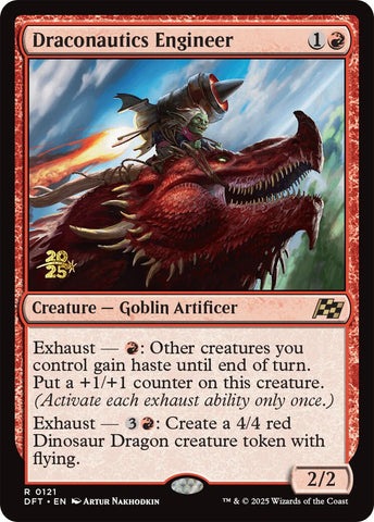 Draconautics Engineer [Aetherdrift Prerelease Promos] - The Mythic Store | 24h Order Processing