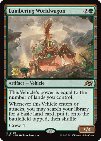 Lumbering Worldwagon [Aetherdrift Prerelease Promos] - The Mythic Store | 24h Order Processing