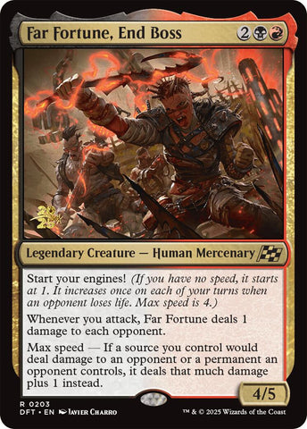 Far fortune, End Boss [Aetherdrift Prerelease Promos] - The Mythic Store | 24h Order Processing