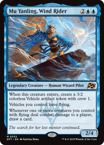 Mu Yanling, Wind Rider (Promo Pack) [Aetherdrift Promos] - The Mythic Store | 24h Order Processing