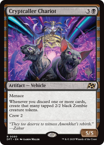 Cryptcaller Chariot (Promo Pack) [Aetherdrift Promos] - The Mythic Store | 24h Order Processing