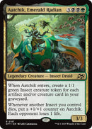 Aatchik, Emerald Radian (Promo Pack) [Aetherdrift Promos] - The Mythic Store | 24h Order Processing
