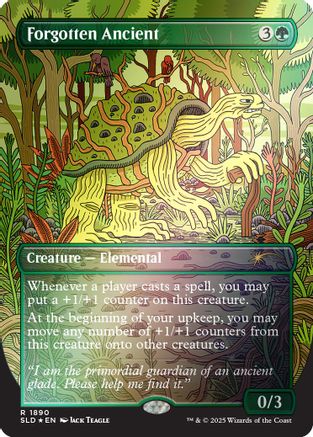 Forgotten Ancient (Rainbow Foil) (SLD-1890) - Secret Lair Drop Series Foil - The Mythic Store | 24h Order Processing
