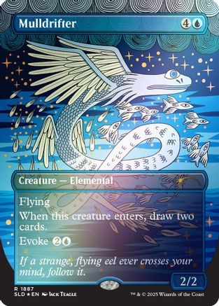 Mulldrifter (Rainbow Foil) (SLD-1887) - Secret Lair Drop Series Foil - The Mythic Store | 24h Order Processing