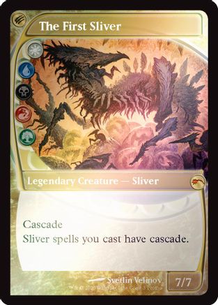 The First Sliver (Future Sight) (SLD-003) - Secret Lair Drop Series Foil - The Mythic Store | 24h Order Processing