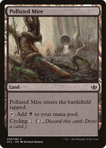 Polluted Mire (Garruk vs. Liliana) [Duel Decks Anthology] - The Mythic Store | 24h Order Processing