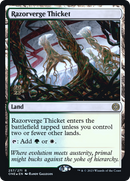 Razorverge Thicket [Phyrexia: All Will Be One Prerelease Promos] - The Mythic Store | 24h Order Processing