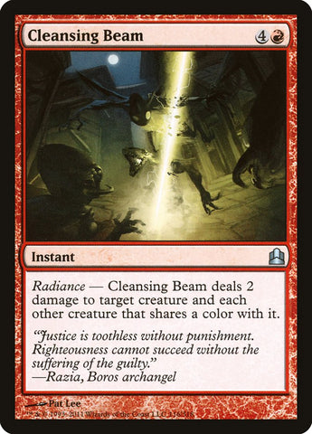 Cleansing Beam [Commander 2011] - The Mythic Store | 24h Order Processing