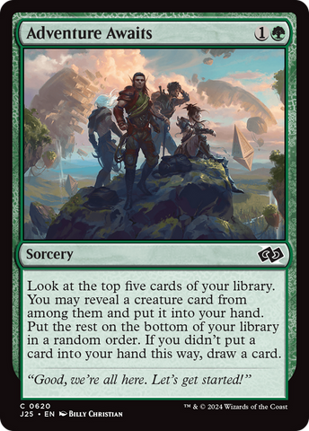 Adventure Awaits [Foundations Jumpstart] - The Mythic Store | 24h Order Processing