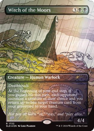 Witch of the Moors (Rainbow Foil) (SLD-1722) - Secret Lair Drop Series Foil - The Mythic Store | 24h Order Processing