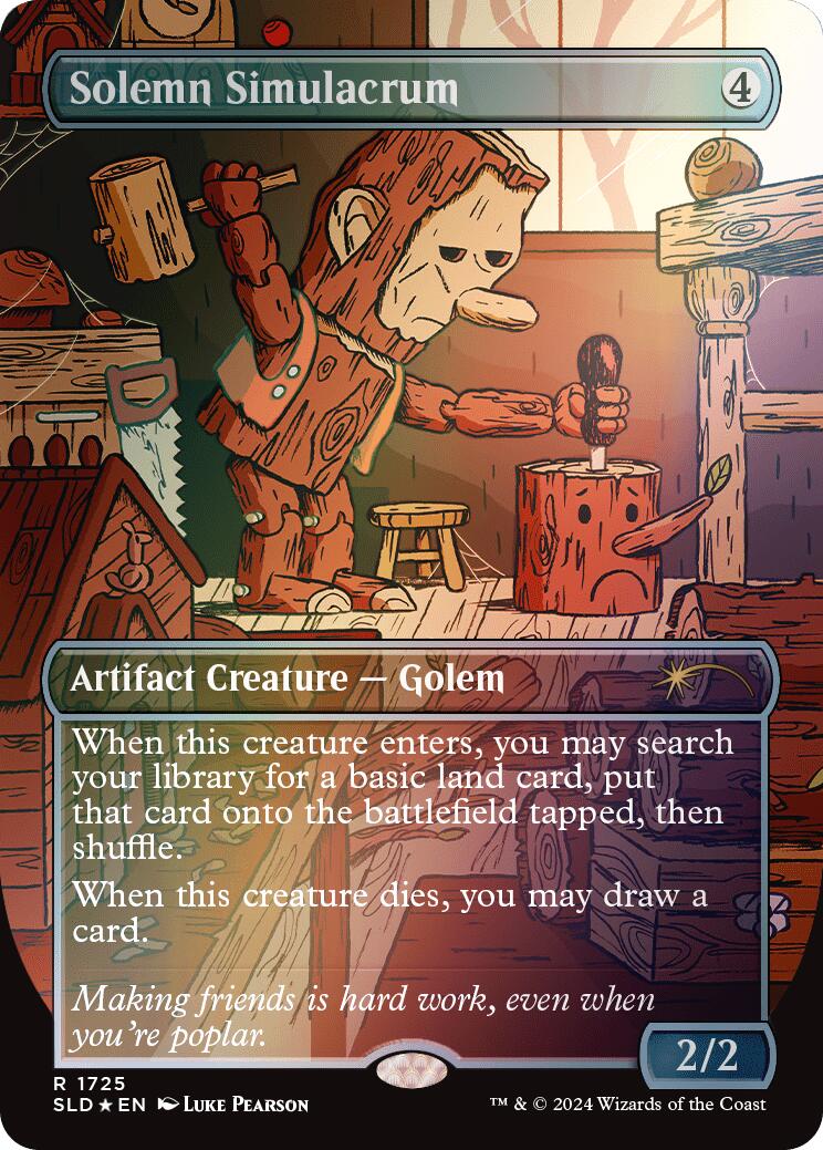 Solemn Simulacrum (1725) (Rainbow Foil) [Secret Lair Drop Series] - The Mythic Store | 24h Order Processing