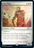 Sun Titan (Rainbow Foil) (SLD-1550) - Secret Lair Drop Series Foil - The Mythic Store | 24h Order Processing
