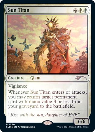 Sun Titan (Rainbow Foil) (SLD-1550) - Secret Lair Drop Series Foil - The Mythic Store | 24h Order Processing