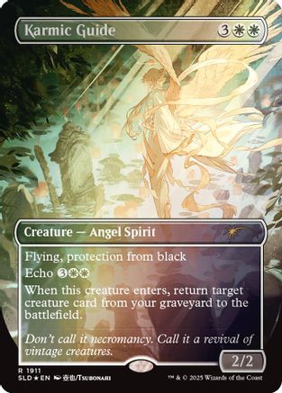 Karmic Guide (1911) (Rainbow Foil) (SLD-1911) - Secret Lair Drop Series Foil - The Mythic Store | 24h Order Processing