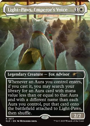 Light-Paws, Emperor's Voice (SLD-1877) - Secret Lair Drop Series - The Mythic Store | 24h Order Processing
