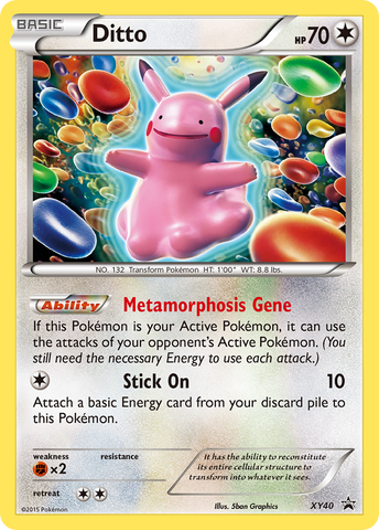 Ditto (XY40) [XY: Black Star Promos] - The Mythic Store | 24h Order Processing