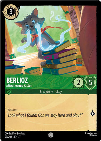 Berlioz - Mischievous Kitten (99/204) [Archazia's Island] - The Mythic Store | 24h Order Processing