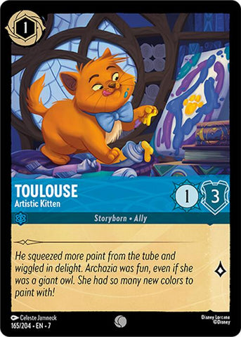 Toulouse - Artistic Kitten (165/204) [Archazia's Island] - The Mythic Store | 24h Order Processing