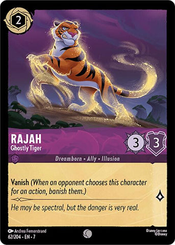Rajah - Ghostly Tiger (62/204) [Archazia's Island] - The Mythic Store | 24h Order Processing