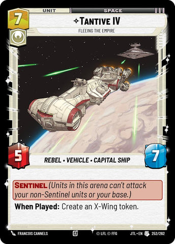Tantive IV - Fleeing the Empire (252/262) (252/257) [Jump to Lightspeed] - The Mythic Store | 24h Order Processing