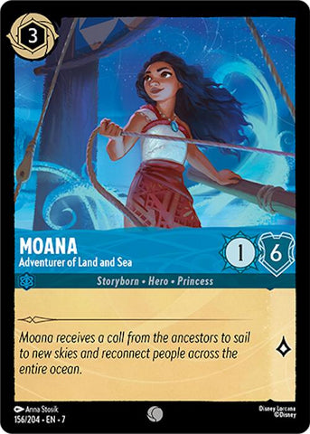 Moana - Adventurer of Land and Sea (156/204) [Archazia's Island] - The Mythic Store | 24h Order Processing