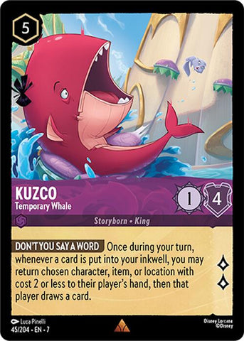 Kuzco - Temporary Whale (45/204) [Archazia's Island] - The Mythic Store | 24h Order Processing