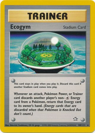 Ecogym (84/111) [Neo Genesis Unlimited] - The Mythic Store | 24h Order Processing